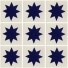 Ceramic Frost Proof Tiles Star